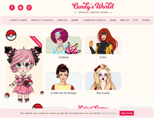 Tablet Screenshot of candys-world.com